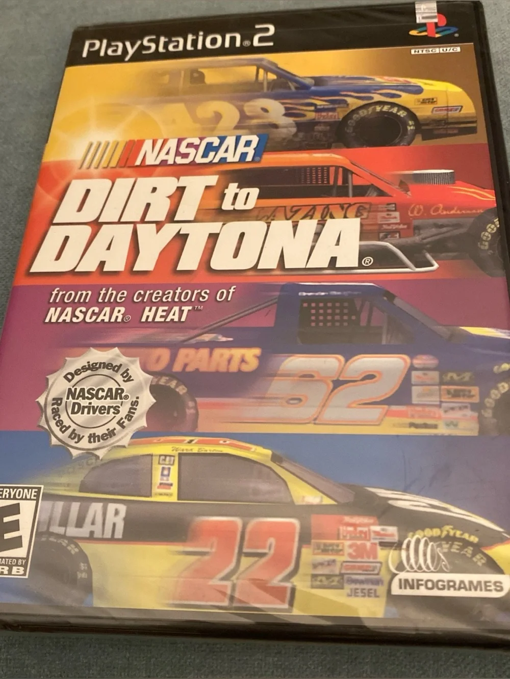 NASCAR Dirt to Daytona PS2 NWT Factory Sealed SilverStrip SLUS20441